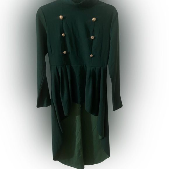 SHEIN | Dresses | Conservative High Low Mock Neck Dress | Poshmark